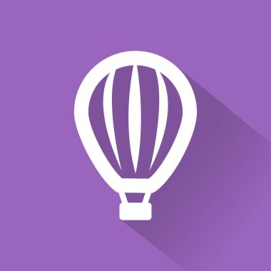 Düz seyahat simgesi