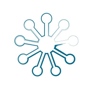 Beyaz el çekilmiş simgesi 