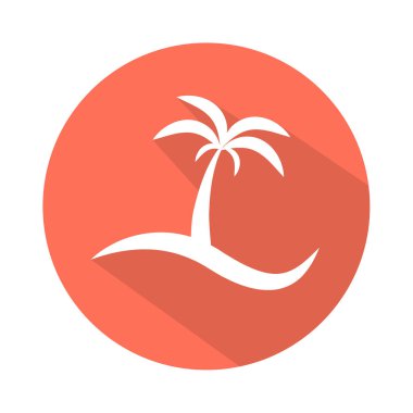 Düz seyahat simgesi