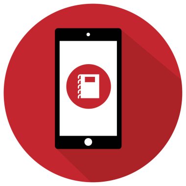 düz Smartphone simgesi 