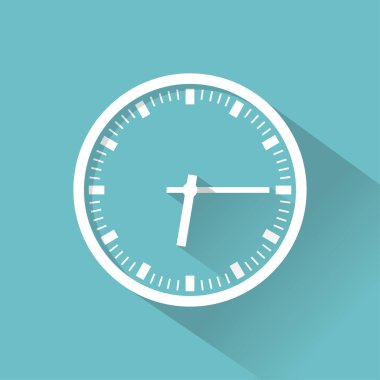 Saat Düz Simgesi