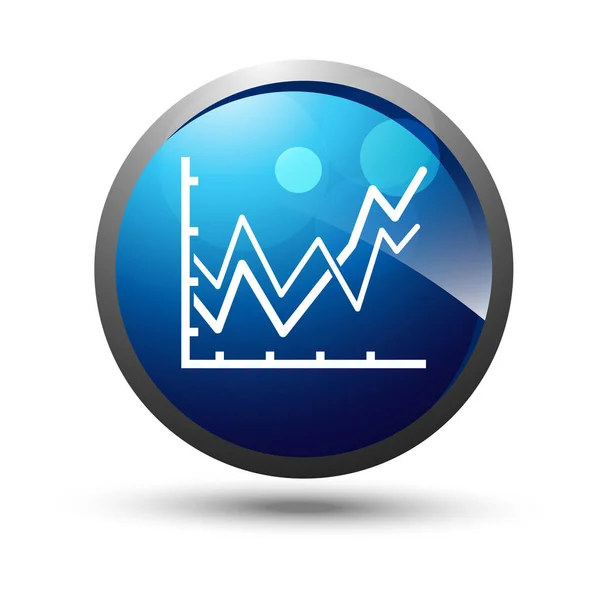 Icono gráfico de negocios — Archivo Imágenes Vectoriales