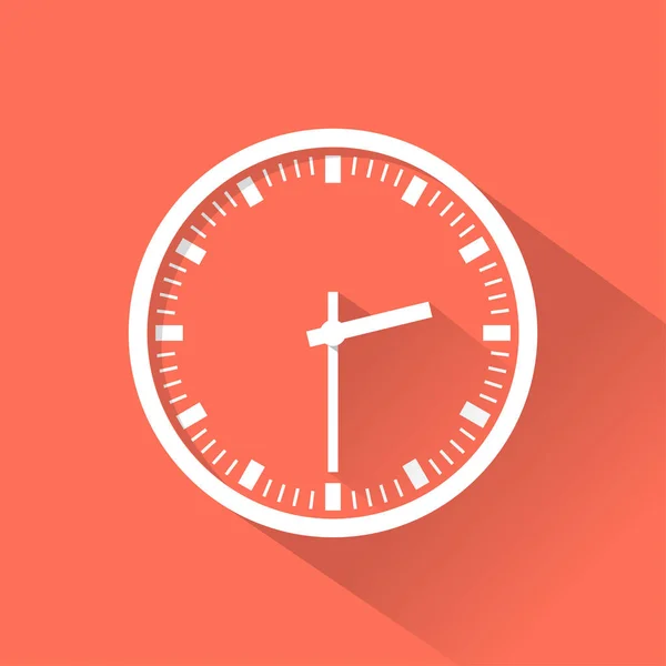 钟表平面图标 — 图库矢量图片