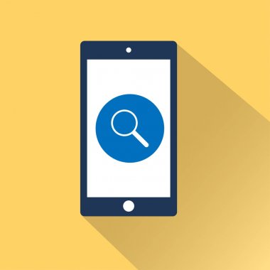 düz Smartphone simgesi 