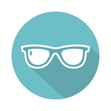 Düz seyahat simgesi