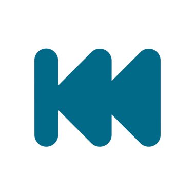 Mavi yazı tipi şablonu