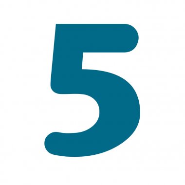 Mavi yazı tipi şablonu