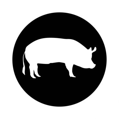 Beyaz hayvan simgesi