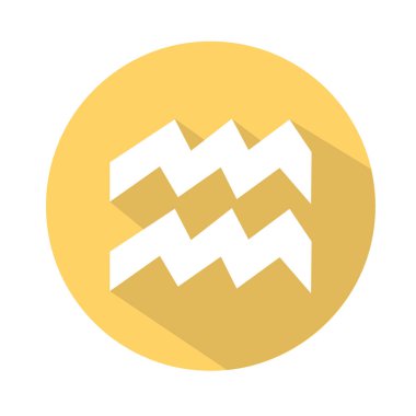 Renkli astrolojik simgesini