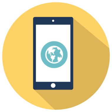 düz Smartphone simgesi 