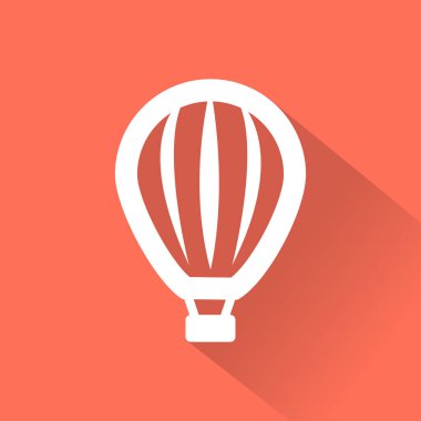 Düz seyahat simgesi