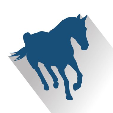 Mavi hayvan kutsal kişilerin resmi