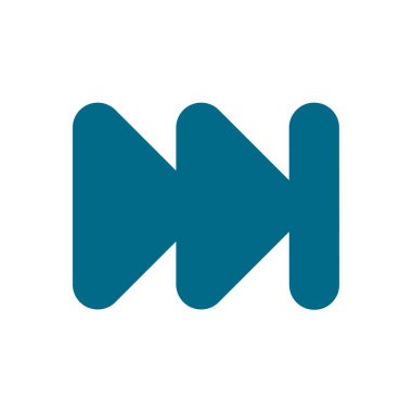 Mavi yazı tipi şablonu