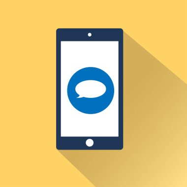 düz Smartphone simgesi 