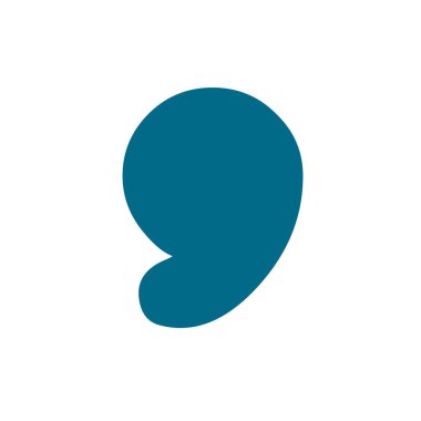 Mavi yazı tipi şablonu