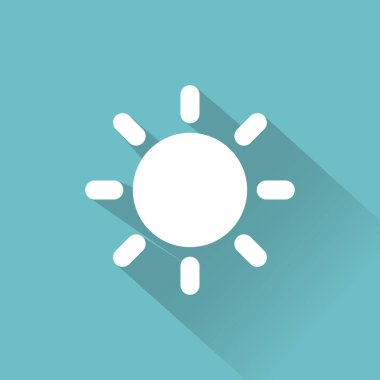 Düz seyahat simgesi