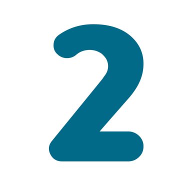 Mavi yazı tipi şablonu