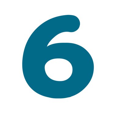 Mavi yazı tipi şablonu