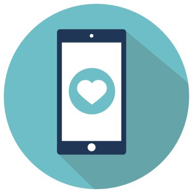 düz Smartphone simgesi 