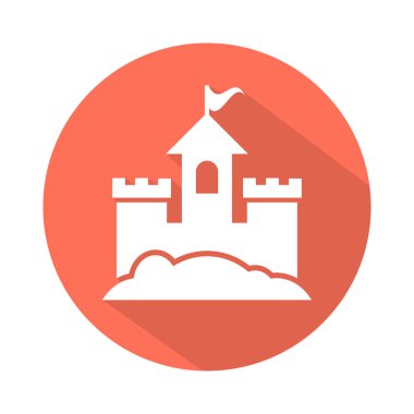 Düz seyahat simgesi