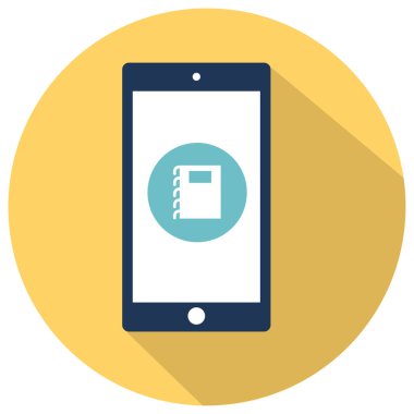 düz Smartphone simgesi 