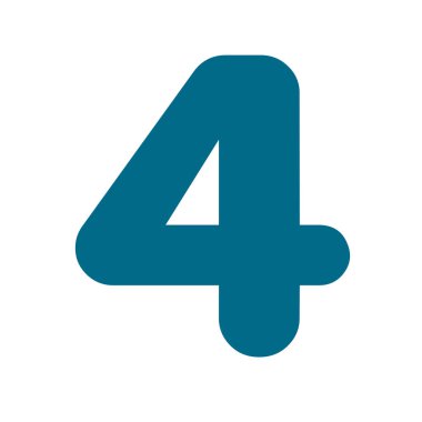 Mavi yazı tipi şablonu