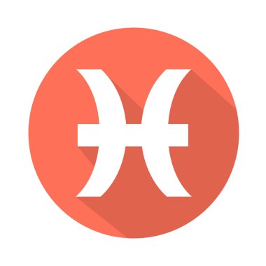 Renkli astrolojik simgesini