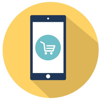 düz Smartphone simgesi 