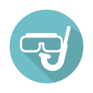 Düz seyahat simgesi