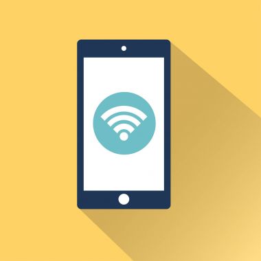 düz Smartphone simgesi 