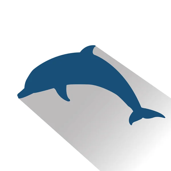 Blue animal icon — Stock Vector