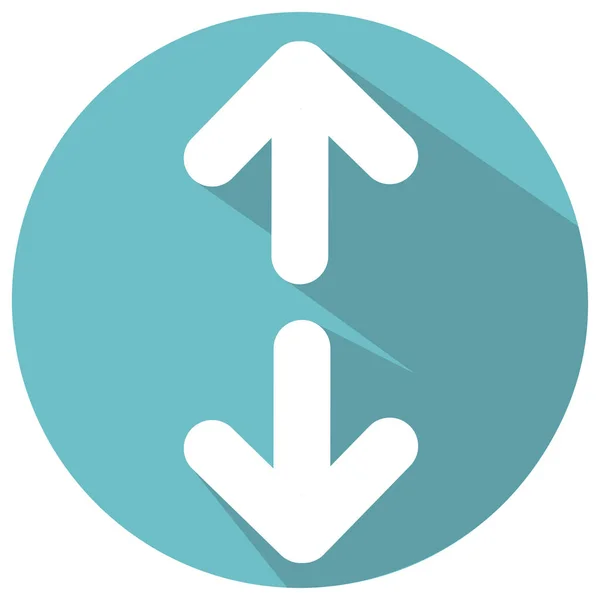 Flat arrows icon — Stock Vector