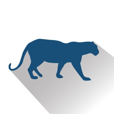 Mavi hayvan kutsal kişilerin resmi