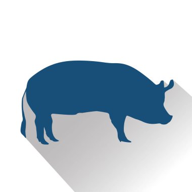 Mavi hayvan kutsal kişilerin resmi