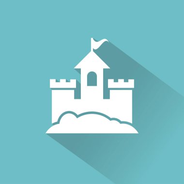 Düz seyahat simgesi