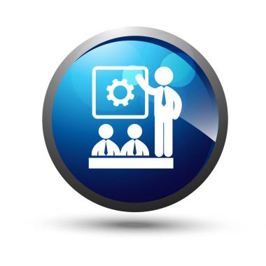 İş mavi kutsal kişilerin resmi