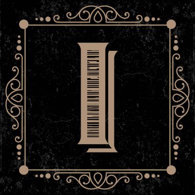 I harfi logo simgesi tasarımı