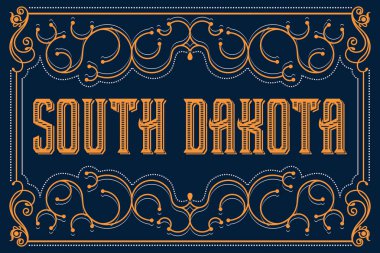 Amerikan Güney dakota devlet