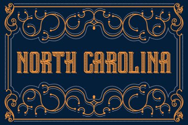 Amerikan Kuzey carolina devlet