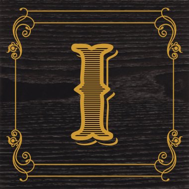 I harfi logo simgesi tasarımı