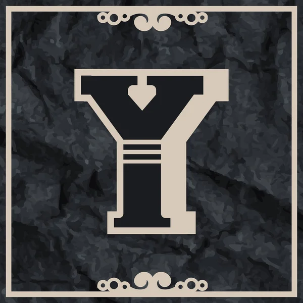 Letter y ylogo icon design — Stock Vector