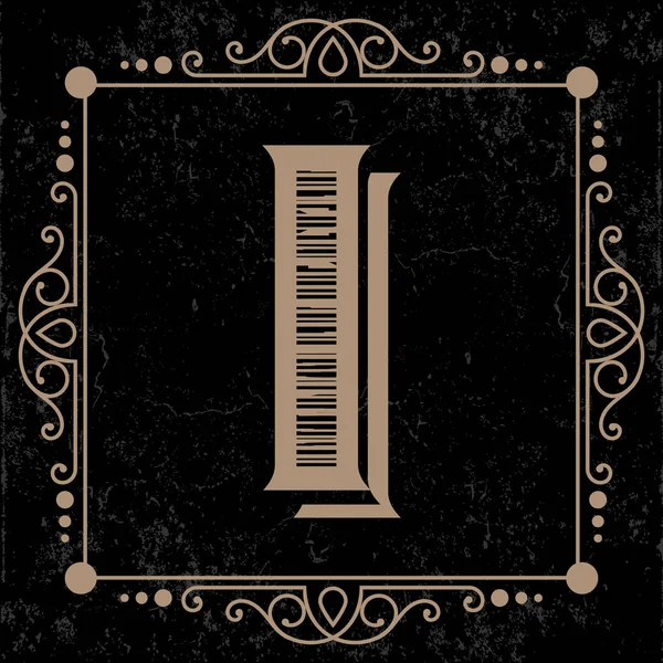 I harfi logo simgesi tasarımı