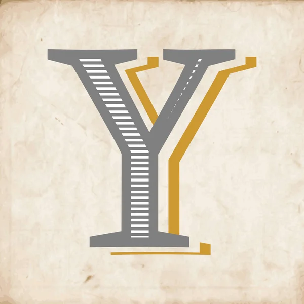 문자 Y 로고 아이콘 디자인 — 스톡 벡터
