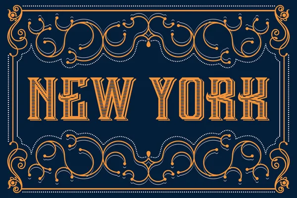 État américain new york — Image vectorielle