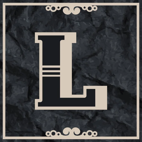 Дизайн піктограми логотипу Letter L — стоковий вектор