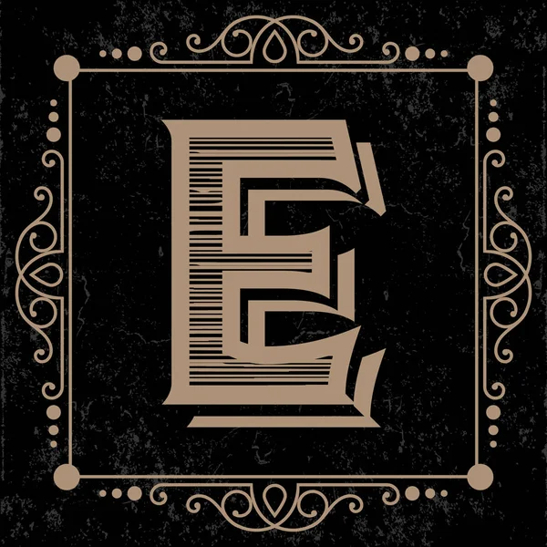 Letra E logotipo icono de diseño — Archivo Imágenes Vectoriales