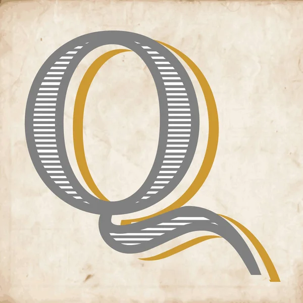 Buchstabe Q Logo Icon Design — Stockvektor