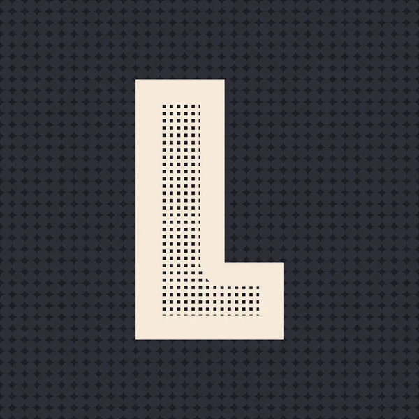 Letter l logo icon design — Stock Vector