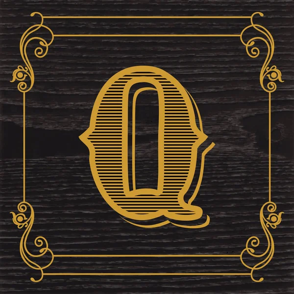 Buchstabe Q Logo Icon Design — Stockvektor