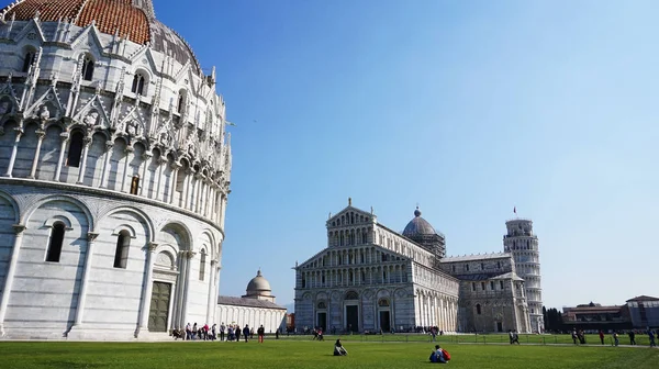 피사-갖고, 대성당, 사탑, 이탈리아, 유네스코 — 스톡 사진
